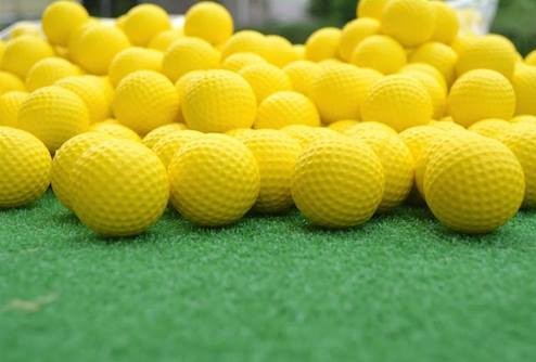 ลูกกอล์ฟ PU สำหรับฝึกหัดตีกอล์ฟ PGM Q008 เนื้อแน่น ไม่นิ่ม ไม่น้วม วัสดุดีมาก ของดีไม่จกตาค่าา!!