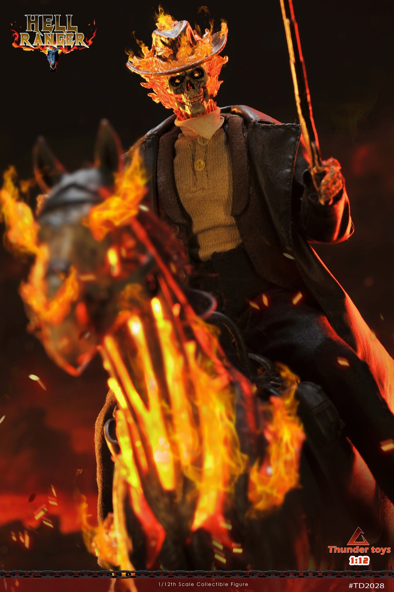 [สั่งจอง]Thunder Toys TD2023 : 1/12 Hell Ranger