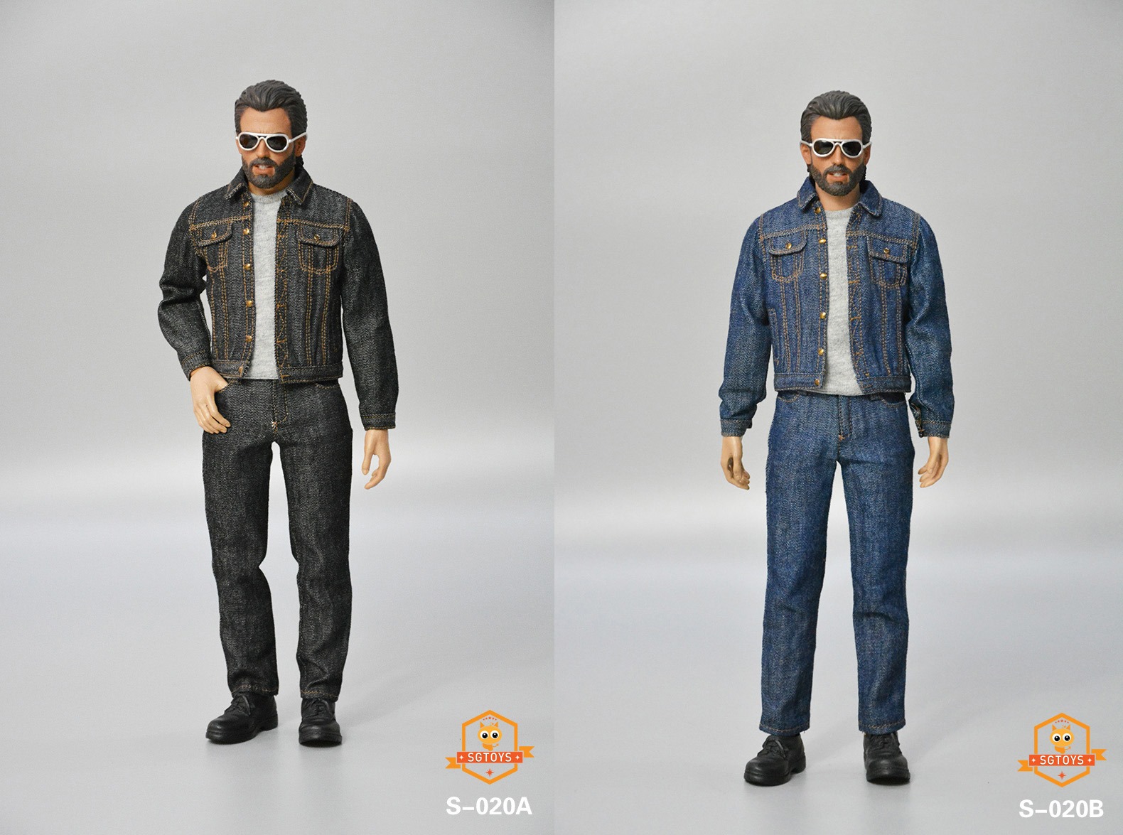 [สั่งจอง]SGTOYS 1/6 : Denim costume suit set