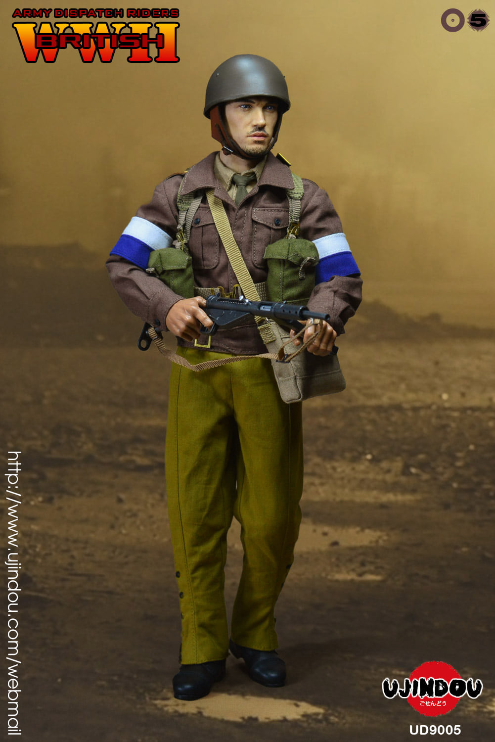 [สั่งจอง]UJINDOU UD9005 : WWII British Army Dispatch Riders