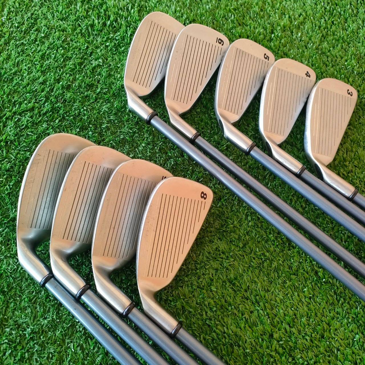 ชุดเหล็ก CALLAWAY BIG BERTHA มีเหล็ก 3-9 เเละ PW SW ก้าน RCH 90 FLEX R สภาพเก็บไว้ได้สวยมากๆๆๆ 90% ชุดนี้เป็นชุดคลาสสิค ที่นิยมสูงมากของ Callaway ไม้กอล์ฟมือสอง ของแท้ BY NakaraLuxurious