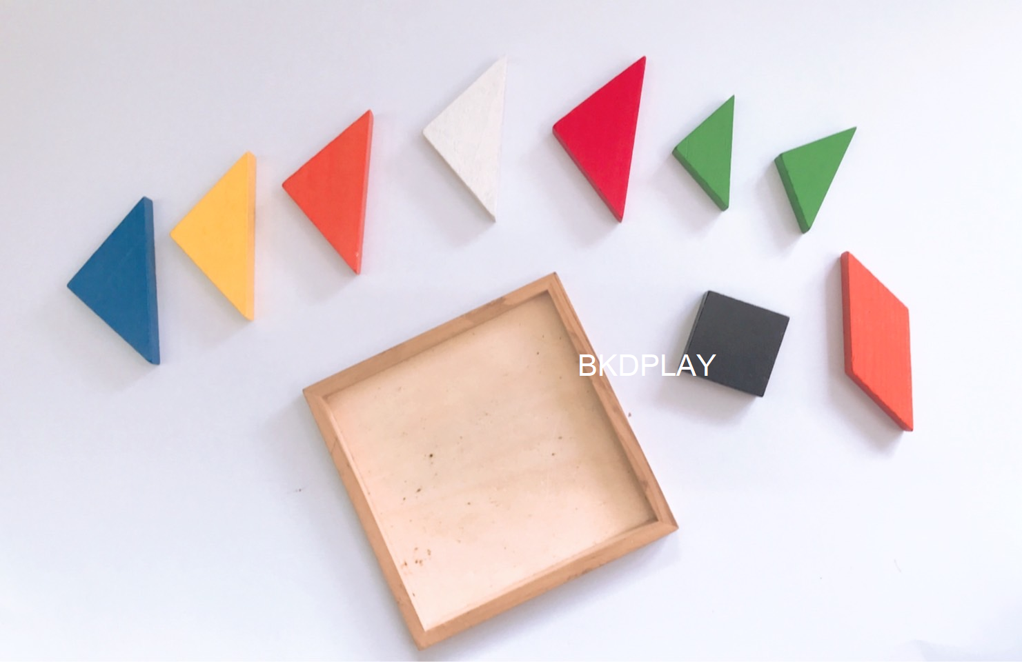 0353 บล็อคปฐมวัย ปริศนา9ชิ้น แทนแกรม,Tangram บล็อกสร้างสรรค์ปฐมวัย เรขาคณิตปริศนา 9 ชิ้น, ,ของเล่นเสริมพัฒนาการ,มอนเตสเซอรี่,ของเล่นเด็กอนุบาลมอนเตสซอรี่ ,montessori, สื่อการสอนประถม