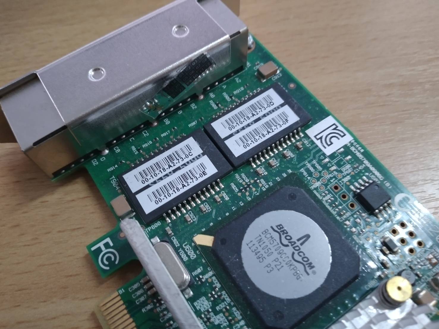 49y4220 IBM Netxtreme II 1000express Quad Puerto Ethernet Adaptador 49y7949