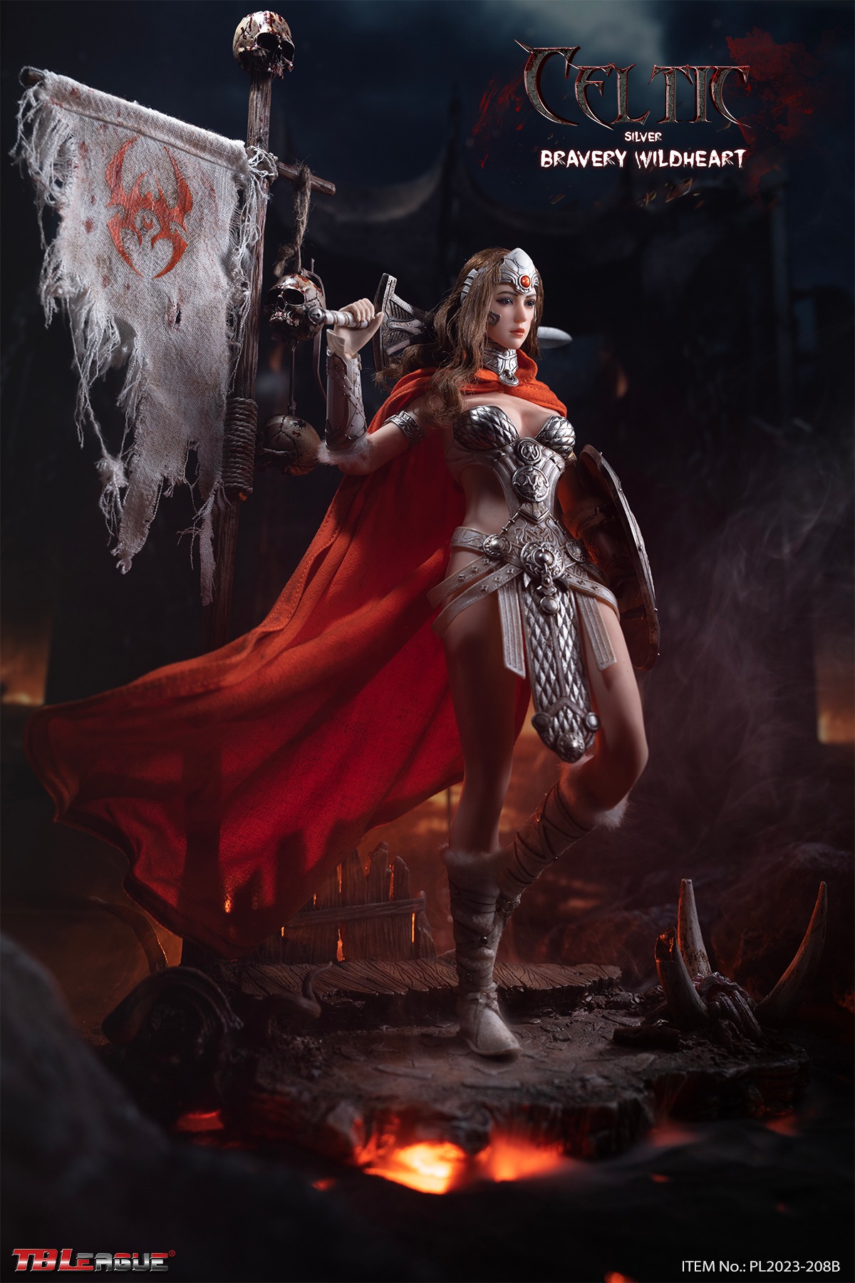 [สั่งจอง]TBLeague PL2023-208 1/6 : Celtic Bravery Wildheart