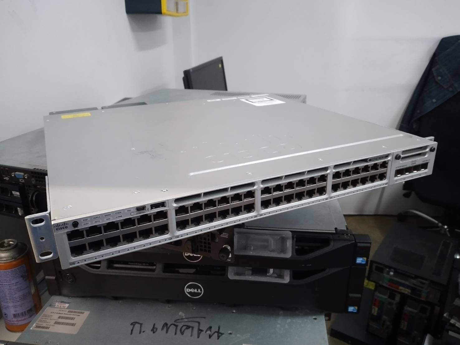 CISCO CATALYST 3850 - WS-C3850-48F-L - 48 Ports PoE+ - IOS 3.6 UNIV - NM-4-1G