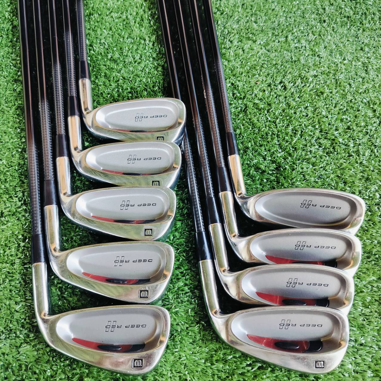 ชุดเหล็ก WILSON DEEP RED DISTANCE ตีไกลมากๆ และ ตีง่ายมาก สภาพสวยมาก เดิมๆ ทุกชิ้น FLEX R ไม้กอล์ฟพรีเมี่ยมมือสอง ของแท้ By NakaraLuxurious
