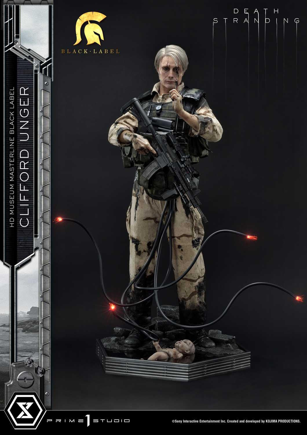 [สั่งจอง]Prime 1 Studio HDMMBLDS-02: Clifford Unger (Death Stranding) Black Label Version