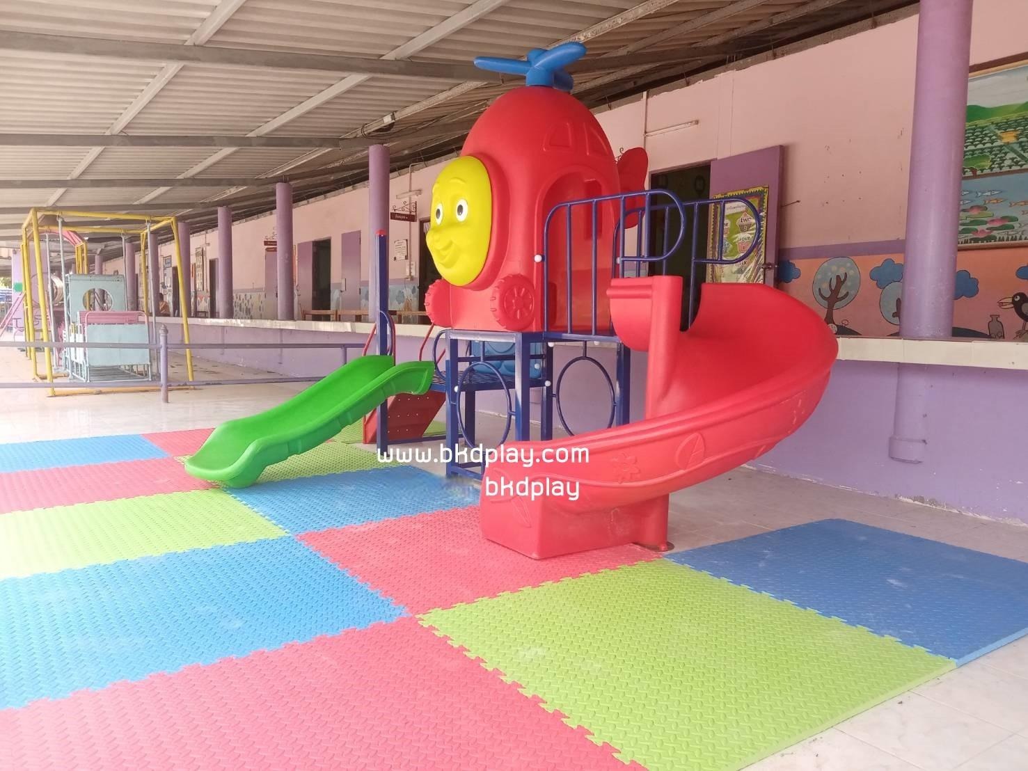 เครื่องเล่นสนาม กลางแจ้ง-ในร่ม ชุดเที่ยวกับเฮลิคอปเตอร์เพื่อนรัก ,กระดานลื่น สไลเดอร์ ของเล่น,ครุภัณฑ์สนามเด็กเล่น, สพฐ,โครงการโรงเรียนประชารัฐ,ศูนย์พัฒนาเด็กเล็ก playground,สไลเดอร์,ของเล่นเสริมพัฒนาการ,เครื่องเล่นสนาม, สนามเด็กเล่น