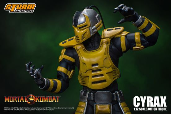 [สั่งจอง]Storm Collectibles 1/12 Mortal Kombat Series CYRAX
