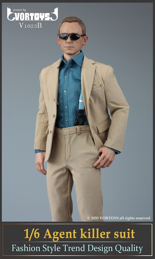 [สั่งจอง]VORTOYS V1023 1/6 : Male Agent Suit
