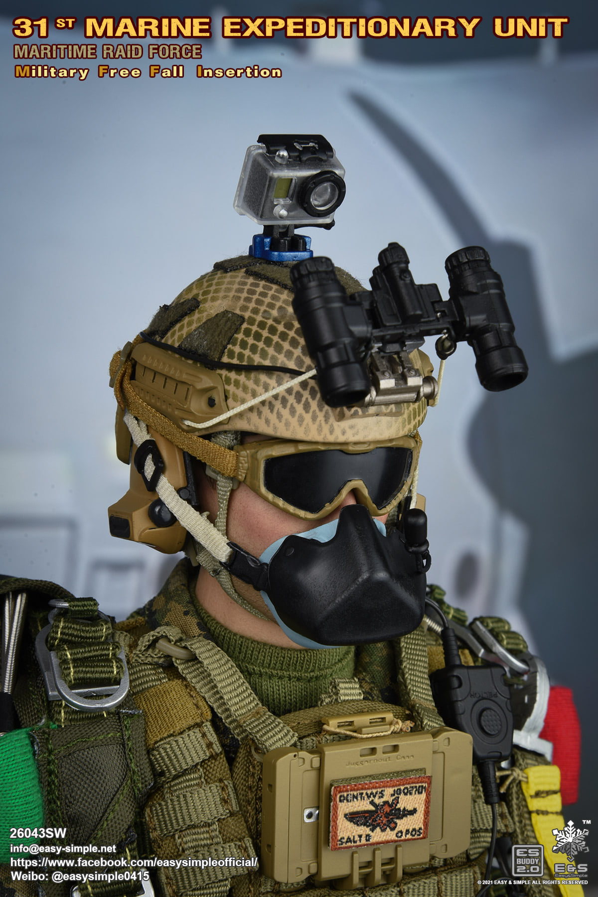 [สั่งจอง]Easy&Simple 26043S : 31ST MEU MRF Military Free Fall Insertion