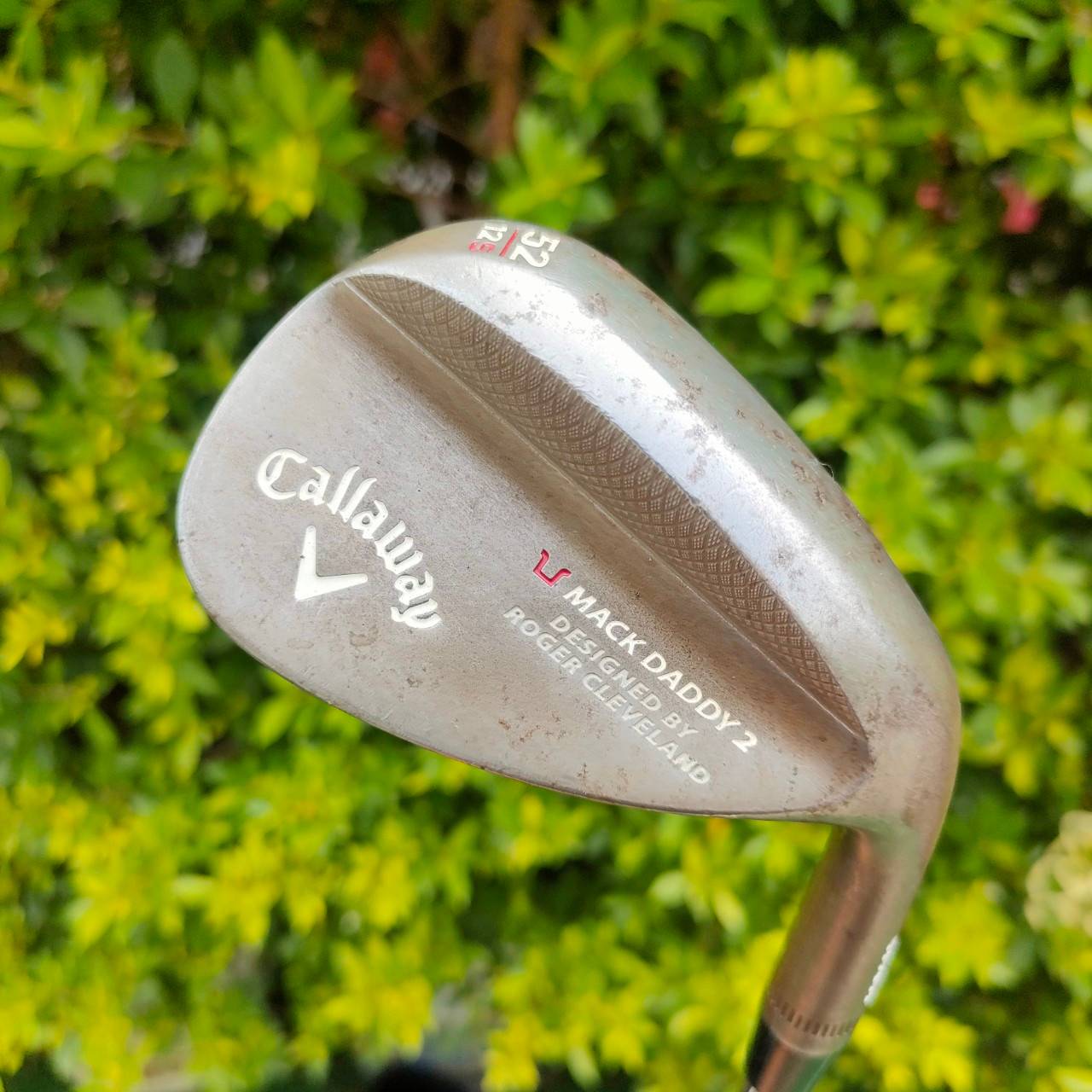 WEDGE CALLAWAY MACK DADDY2 องศา 52 เบาท์ 12 ก้าน DYNAMIC GOLD S200 ร่องสี่เหลี่ยม เปลือยๆ กันลูกขาด สุดนุ่ม!! ไม้กอล์ฟมือสอง ของแท้ BY NakaraLuxurious