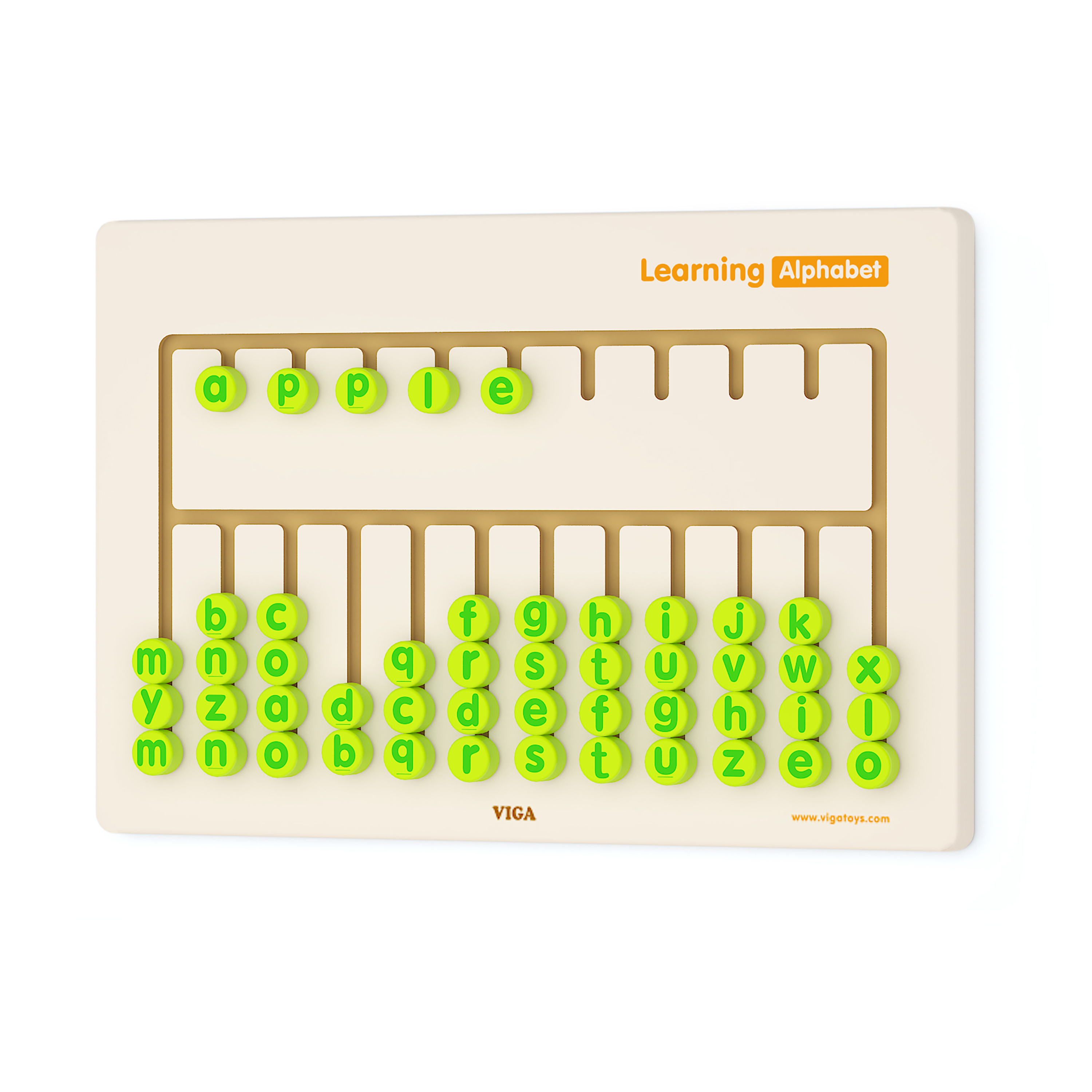 Learning Alphabet, ตัวอักษรภาษาอังกฤษ, แผ่นติดผนัง เกมส์ไม้ ของเล่นเสริมพัฒนาการ, ของเล่น,ของเล่นติดผนัง,แถบแม่เหล็ก สำเนา