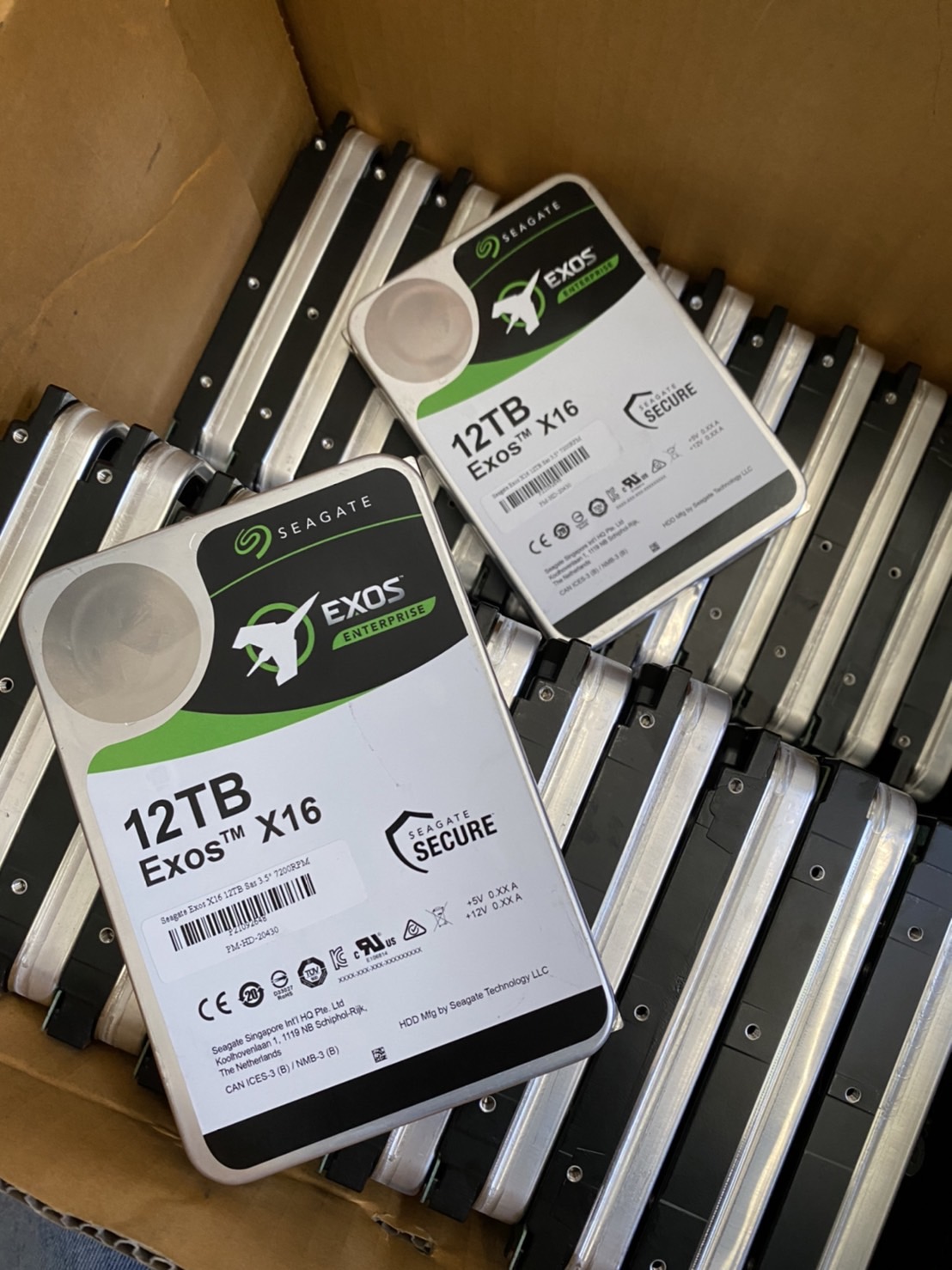 Seagate Exos X16 12TB Sas 3.5" 7200RPM