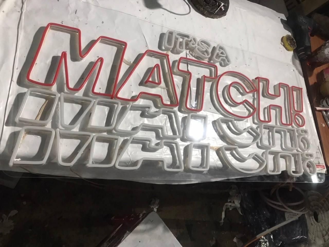 #ป้ายไฟนีออนดัดLED