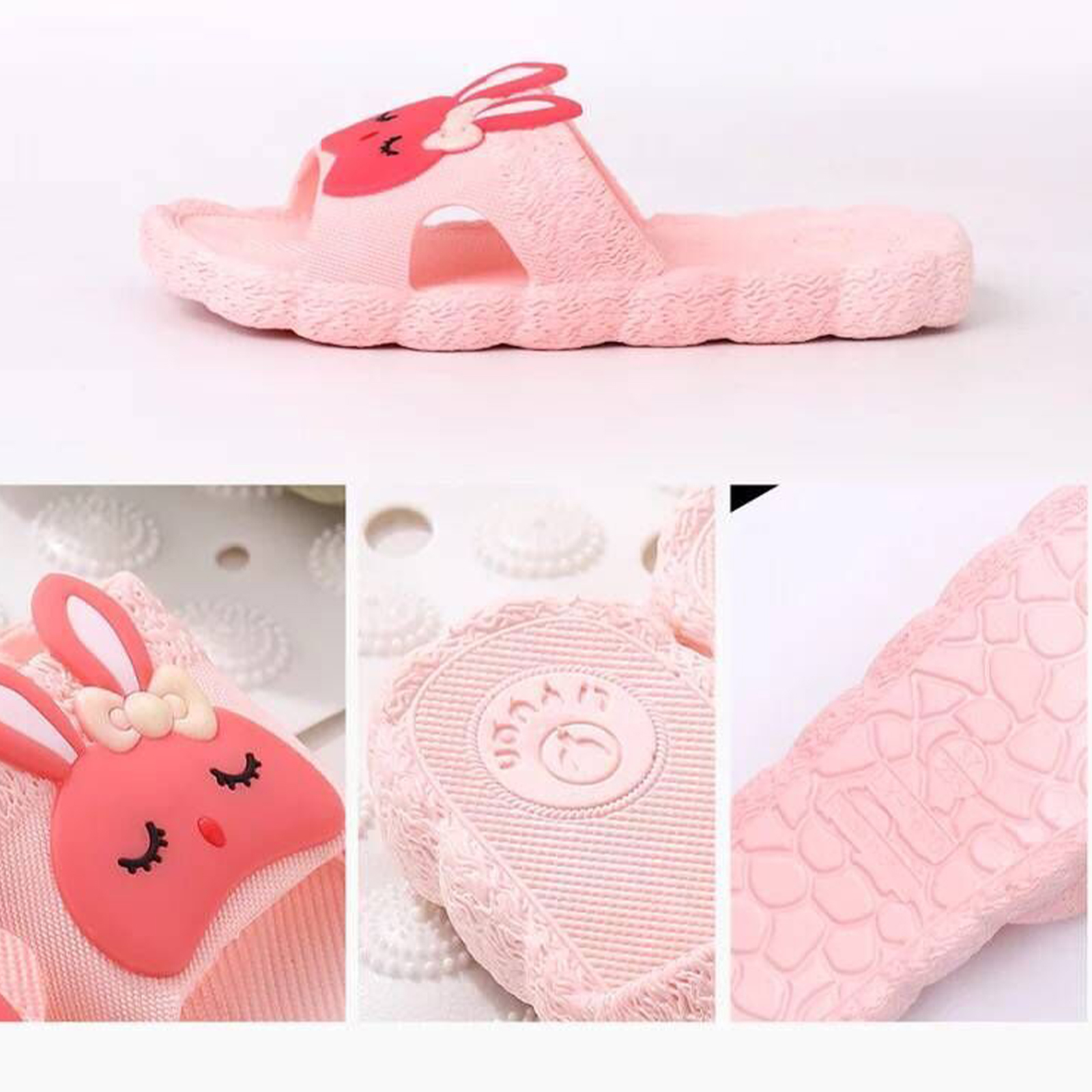 🔥Sale ลดราคา🔥 รองเท้าแตะ คู่รักกระต่ายแมวแว่น ใส่ในห้องน้ำ ใส่ในบ้าน สไตล์เกาหลี รองเท้าแตะ น้ำหนักเบา ยาง PVC พื้นนิ่ม ใส่สบายเท้า พื้นยางกันลื่น