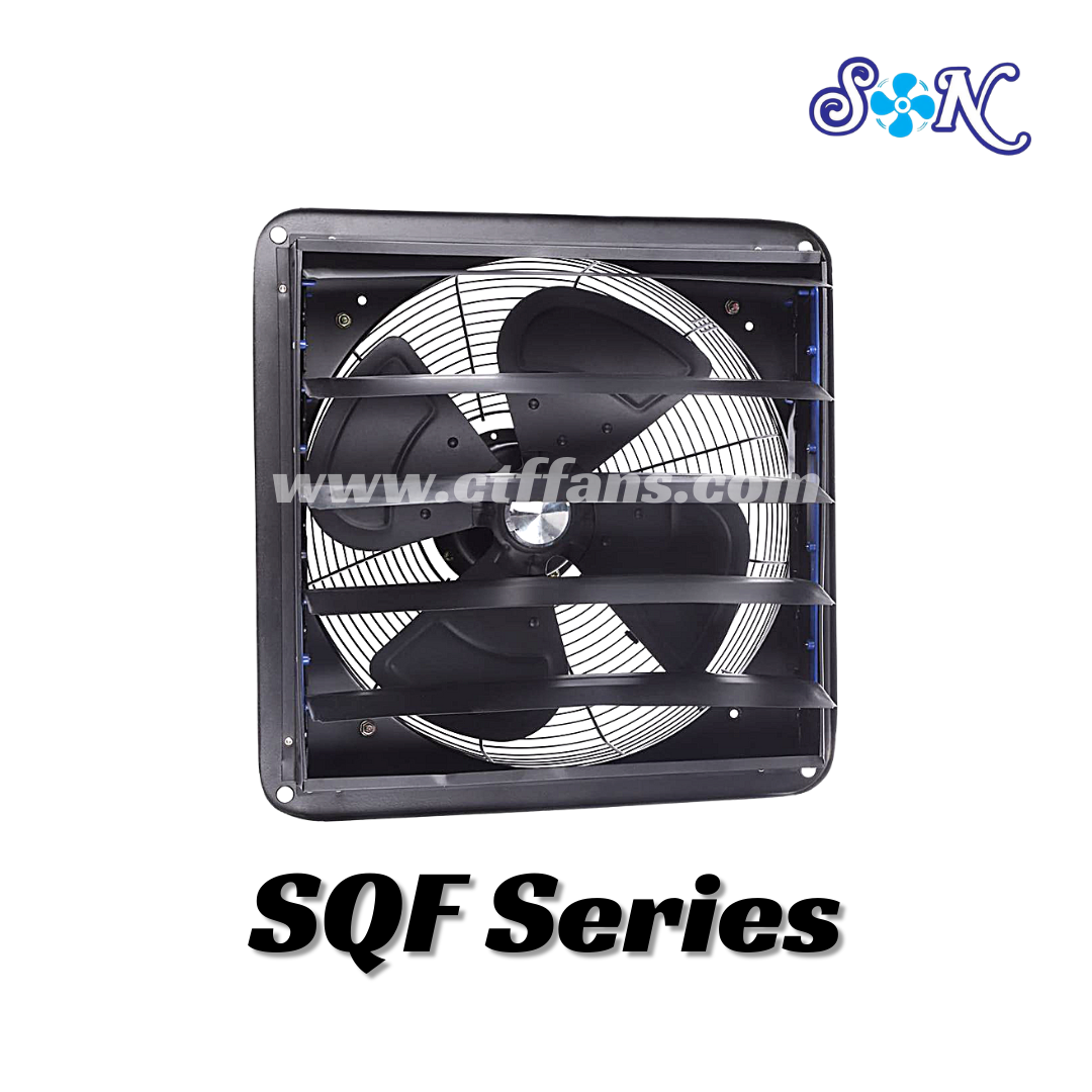 พัดลมระบายอากาศติดผนัง SON (Model: SQF)