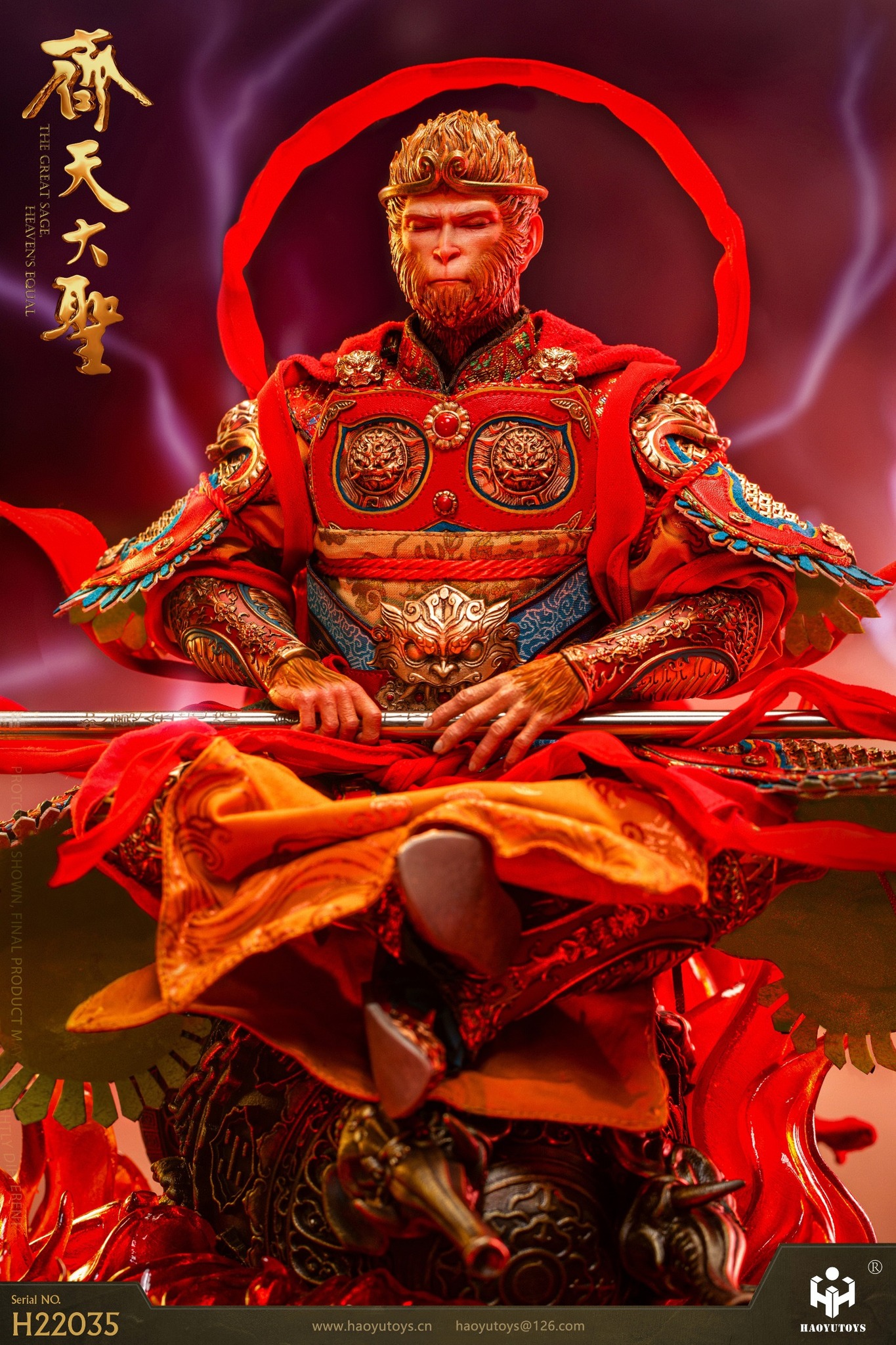 [สั่งจอง] HAOYUTOYS : 1/6 Myth series - HH22035 : Monkey King's Return version