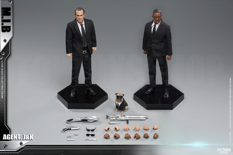 [สั่งจอง]PCTOYS PC022 1/12 : MIB Agent J&K