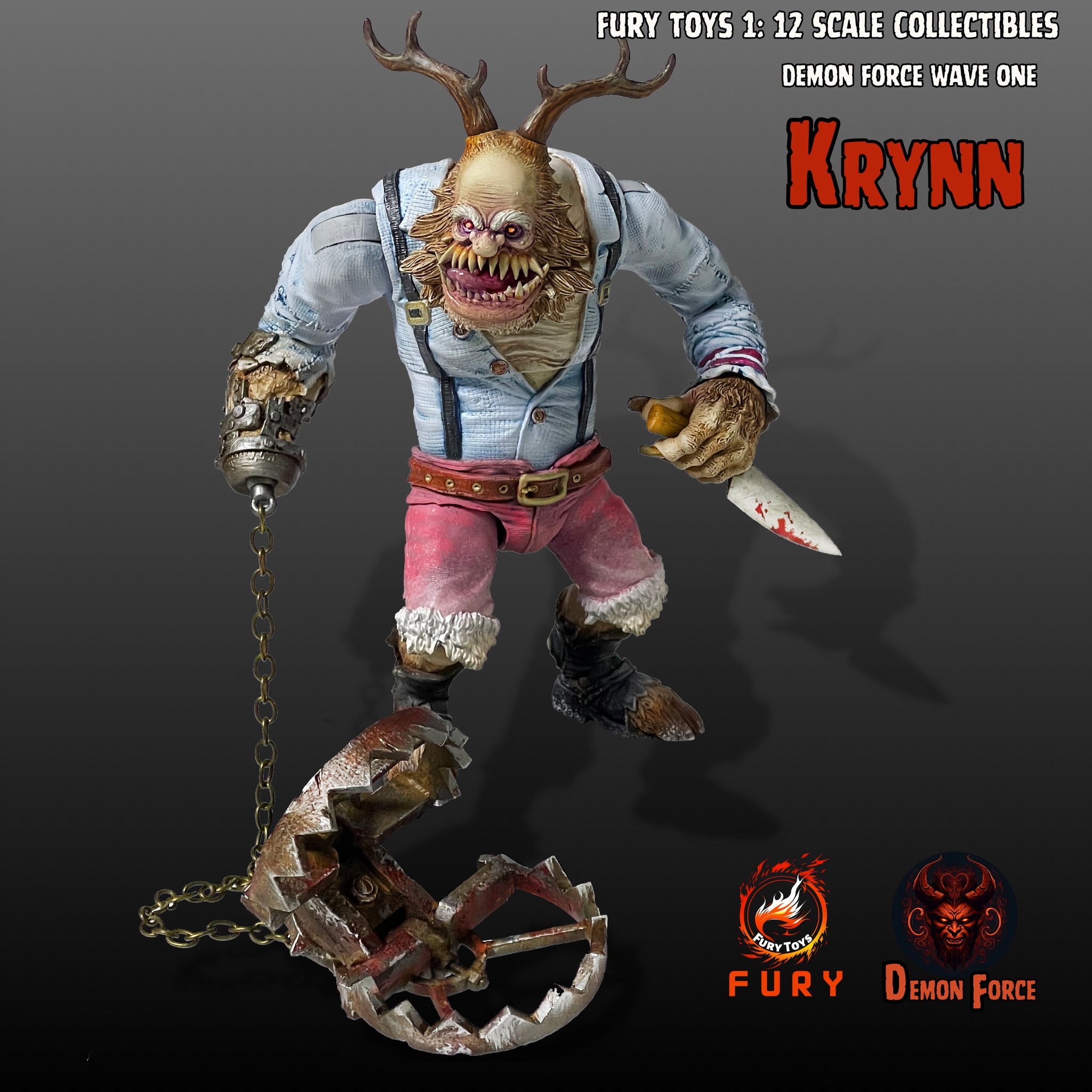 [สั่งจอง]Fury toys Demon Force wave 1 : 1/12 The brother 7" action figure