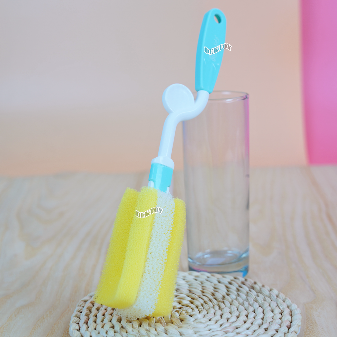 Gracekids เกรซคิดส์ แปรงล้างขวดนมฟองน้ำคาเนชั่น 4466