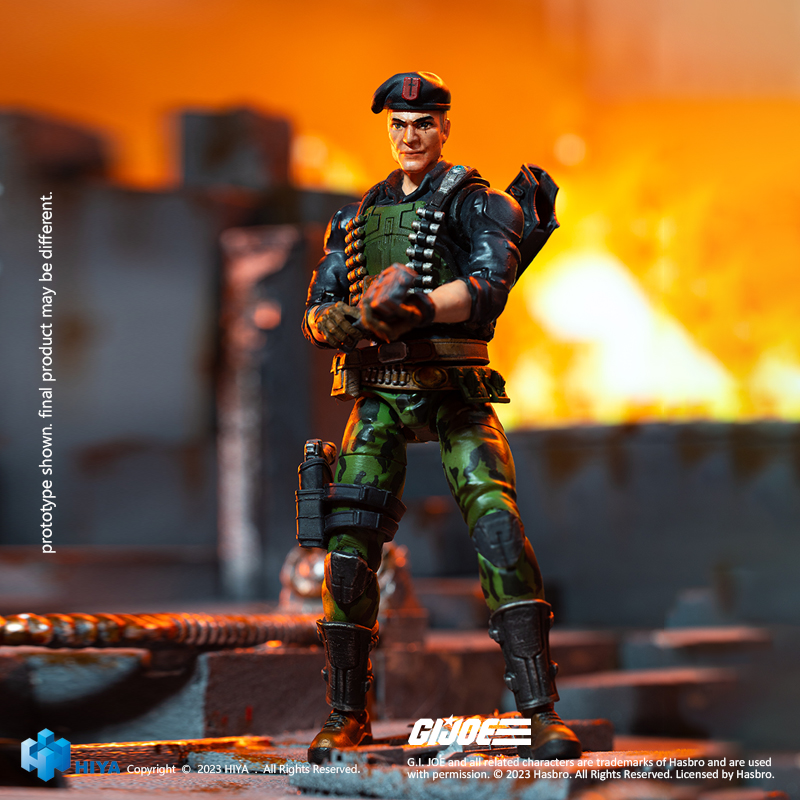 [สั่งจอง]Hiya toys 1/18 : MG0172 - G.I.JOE Flint Action (10.5cm)