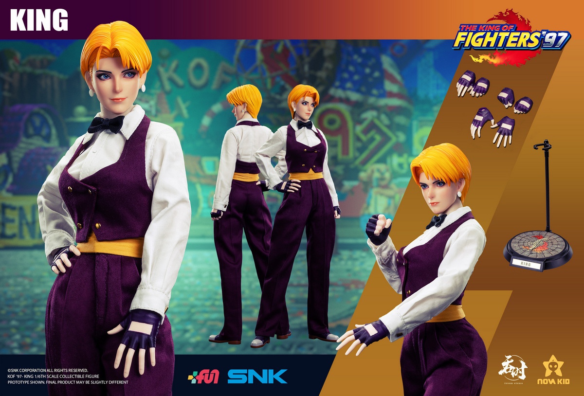 [สั่งจอง] TUNSHI STUDIO TS-XZZ-006 1/6 : SNK - THE KING OF FIGHTERS '97 – KING