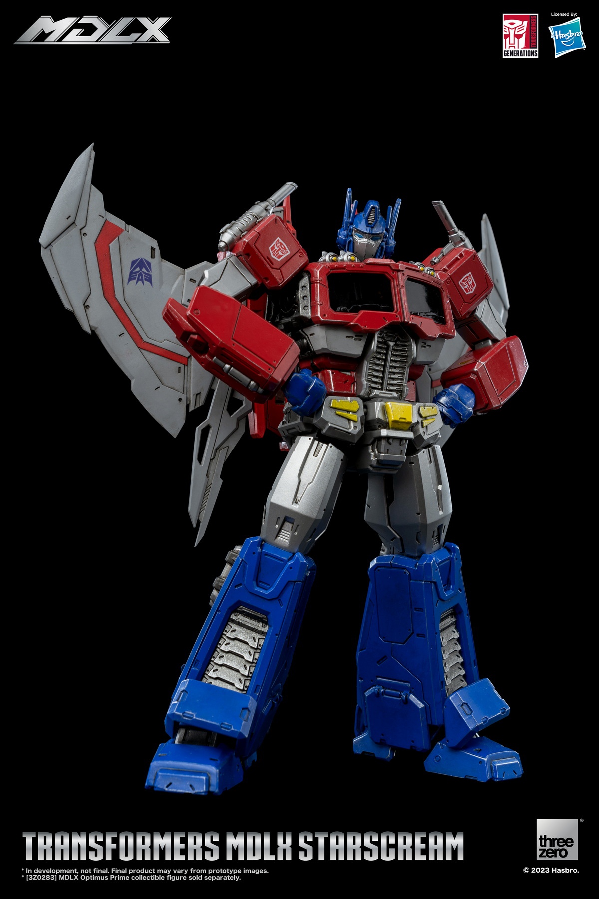 [สั่งจอง] Threezero 3Z03360W0 7.8" Transformers: MDLX - Starscream