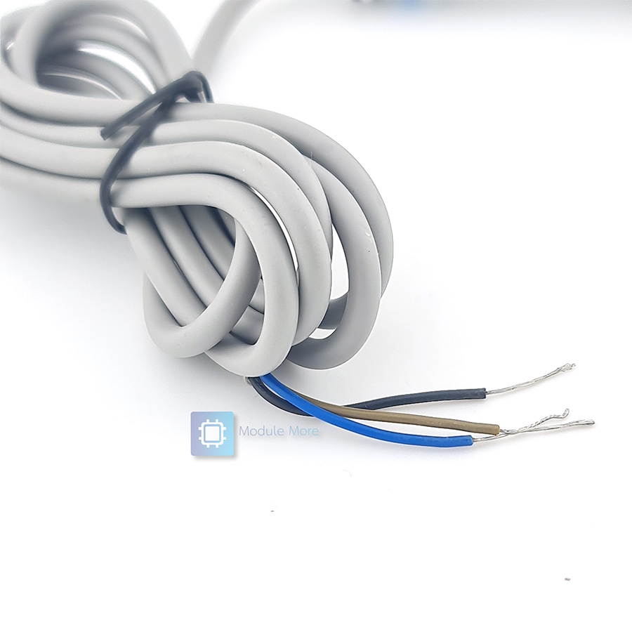 เซ็นเซอร์ตรวจจับโลหะ LJ12A3-2-Z/AY 6-36VDC PNP NC ระยะ 2mm Sensor proximity three-wire 12V 24V