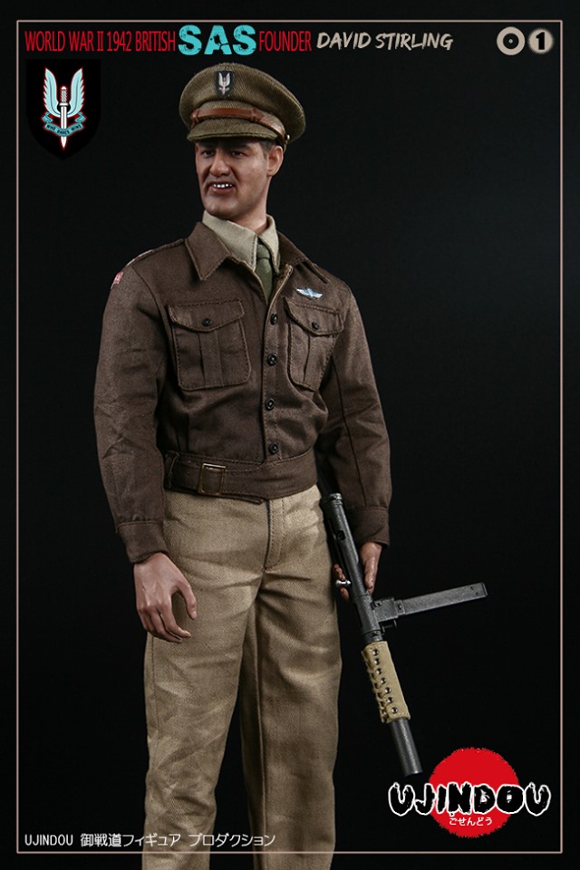 [สั่งจอง]ผู้พันเซอร์ อาร์ชิบัลด์ เดวิด สเตอร์ลิง ผู้ก่อตั้งหน่วย SAS จากอังกฤษ