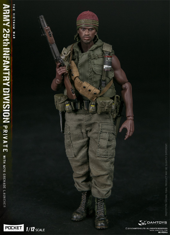 [สั่งจอง] DAMTOYS 1/12 PES011 - Private WITH M79 GRENADE LAUNCHER