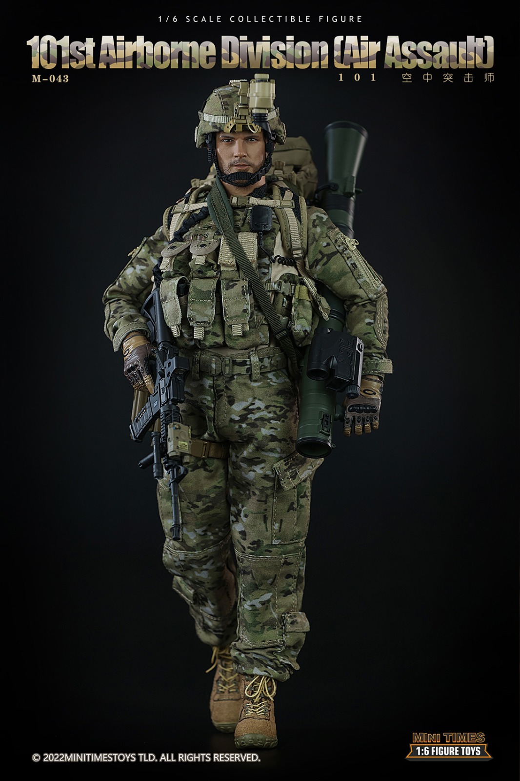 [สั่งจอง] MINI TIME MT-M043 1/6 : 101st Airborne Division Air (Assault)