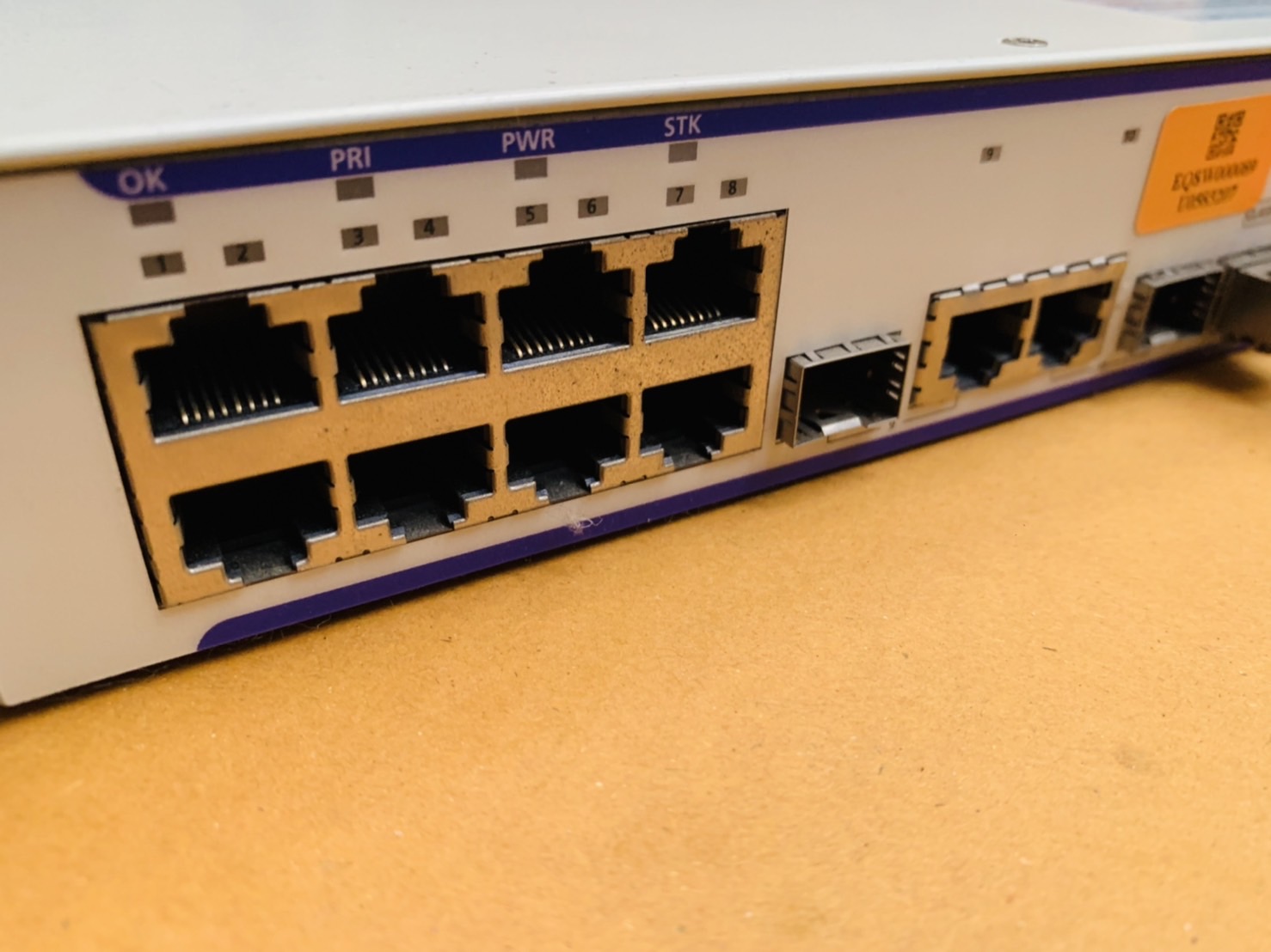 สวิตช์ Alcatel Lucent Switch Omniswitch OS6450-10 OS645010 10/100/1000 8ports