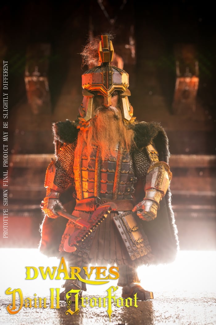 [สั่งจอง]MT MODEL MT001 1/6 dwarf Dane II iron footed moving figure