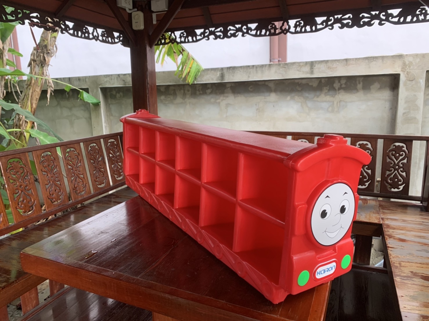 ชั้นวางรถไฟโทมัส 12 ช่อง,ชั้นวางรองเท้าเด็ก , เฟอร์นิเจอร์เด็ก, พร้อมส่ง