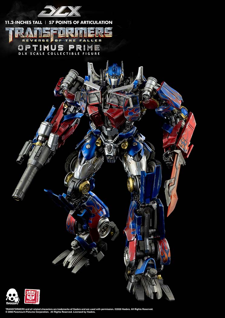 [สั่งจอง] ThreeZero X HASBRO : Transformers: Revenge of the Fallen DLX: Optimus Prime