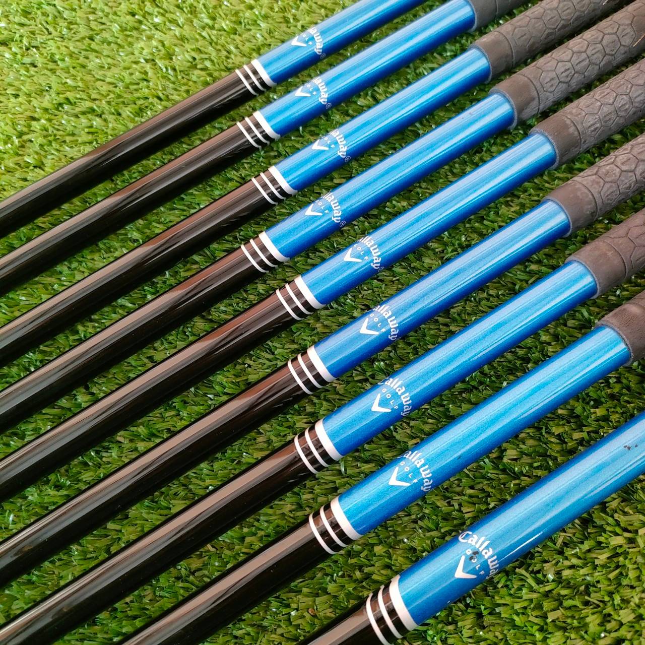 ชุดเหล็ก CALLAWAY X18 มีเหล็ก 3-9 เเละ PW SW ก้าน SYSTEM FLEX R รุ่นที่ดังที่สุด และตีดีที่สุด ใน X SERIES ของ Callaway ด้วยใบขนาดกำลังดีที่สุด ไม้กอล์ฟมือสอง ของแท้ BY NakaraLuxurious