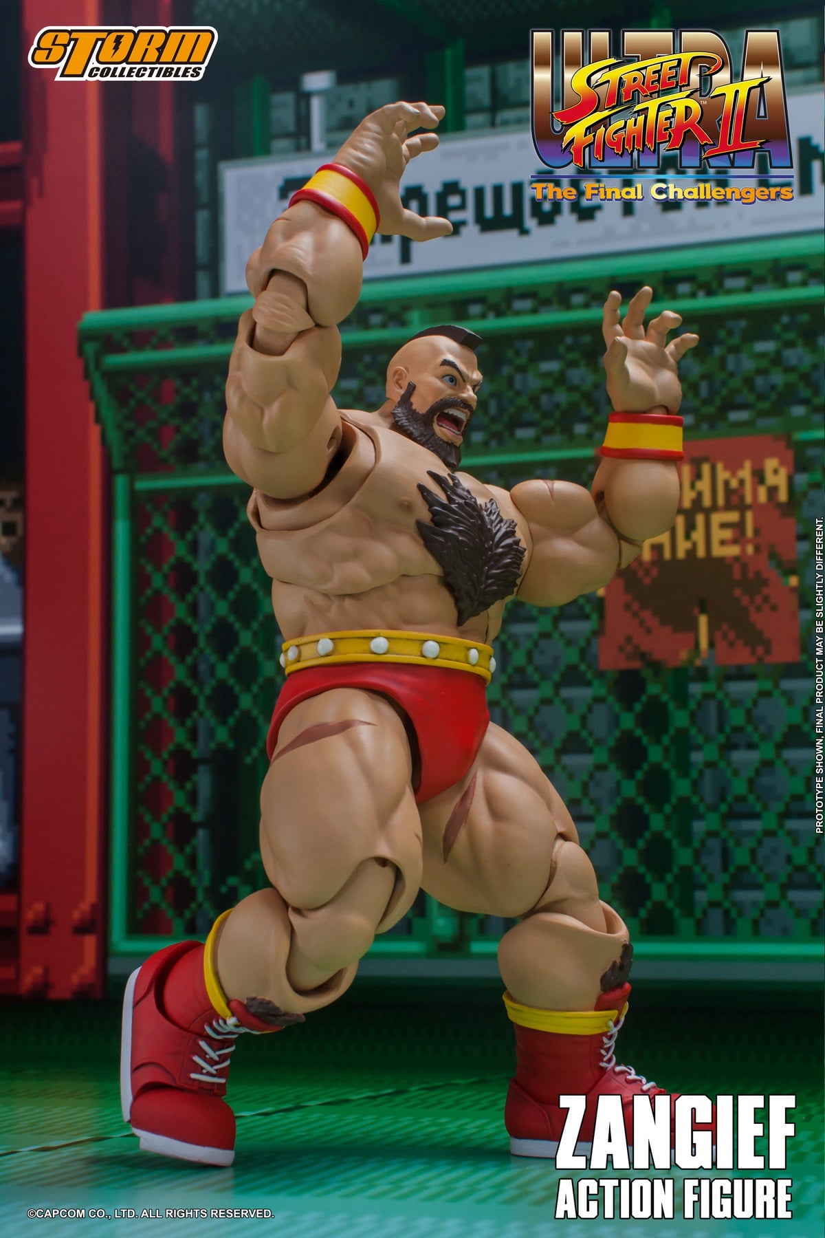 [สั่งจอง]Storm Toys CPSF22 1/12 : ULTRA STREET FIGHTER II - ZANGIEF