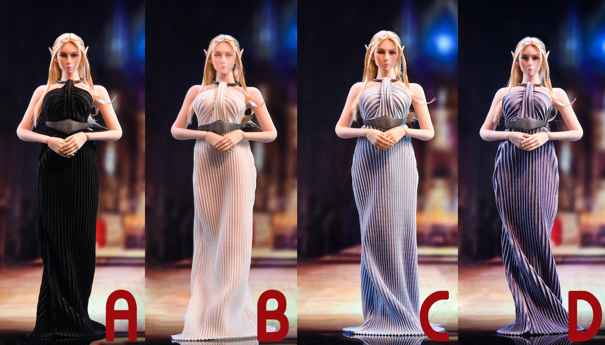[สั่งจอง]VSTOYS 19XG61 A/B/C/D 1/6 scale : Evening Dress Clothes Set