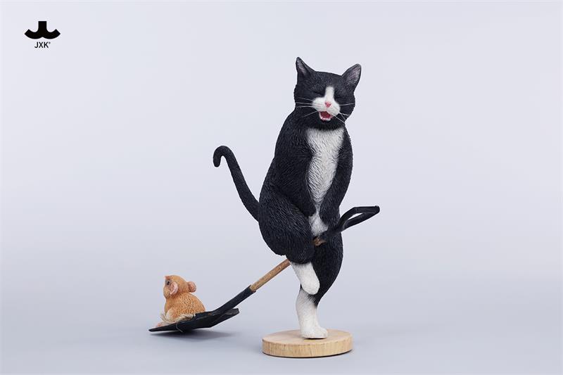 [สั่งจอง] JXK 1/6 : Folded Eared Cat Figurine V2