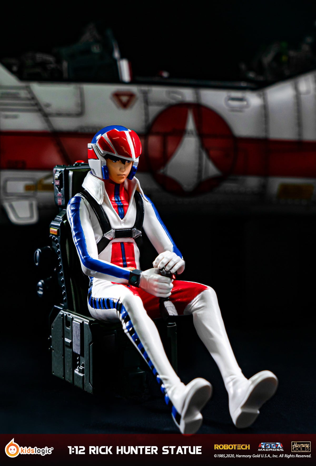 [สั่งจอง]Kids Logic : ST15A 1/12 :Robotech - Rick Hunter Statue