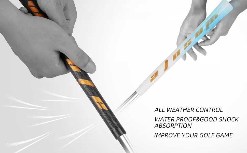 WOSOFE GOLF GRIPS กริพสองชั้น วัสดุ TPE สุดพรีเมี่ยม กันลื่น เหนียว แน่น หนึบ ให้ความรู้สึกที่แตกต่าง มหัศจรรย์ (1pcs.)