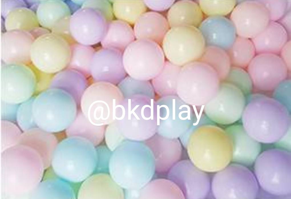 ลูกบอลพาสเทลสีอ่อน ลูกบอลบ่อบอล 7.5 ซม. ลูกบอลเลือกสีได้ สีละ100 ลูก ลูกบอลบ้านบอล ลูกบอลพลาสติกหนา ทนทาน สีสดสวย ผลิตในไทย ของเล่น พร้อมส่ง