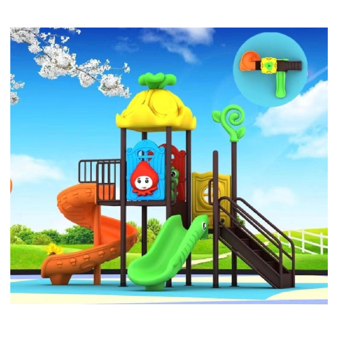 เครื่องเล่นสนามกลางแจ้ง ในร่ม, ชุดหลังคาแดงสไลด์เดอร์ท่อลอด,ครุภัณฑ์สนามเด็กเล่น,งบ.สพฐ,โครงการโรงเรียนประชารัฐ, playground,สไลเดอร์,ของเล่นเสริมพัฒนาการ,เครื่องเล่นสนาม, สนามเด็กเล่น