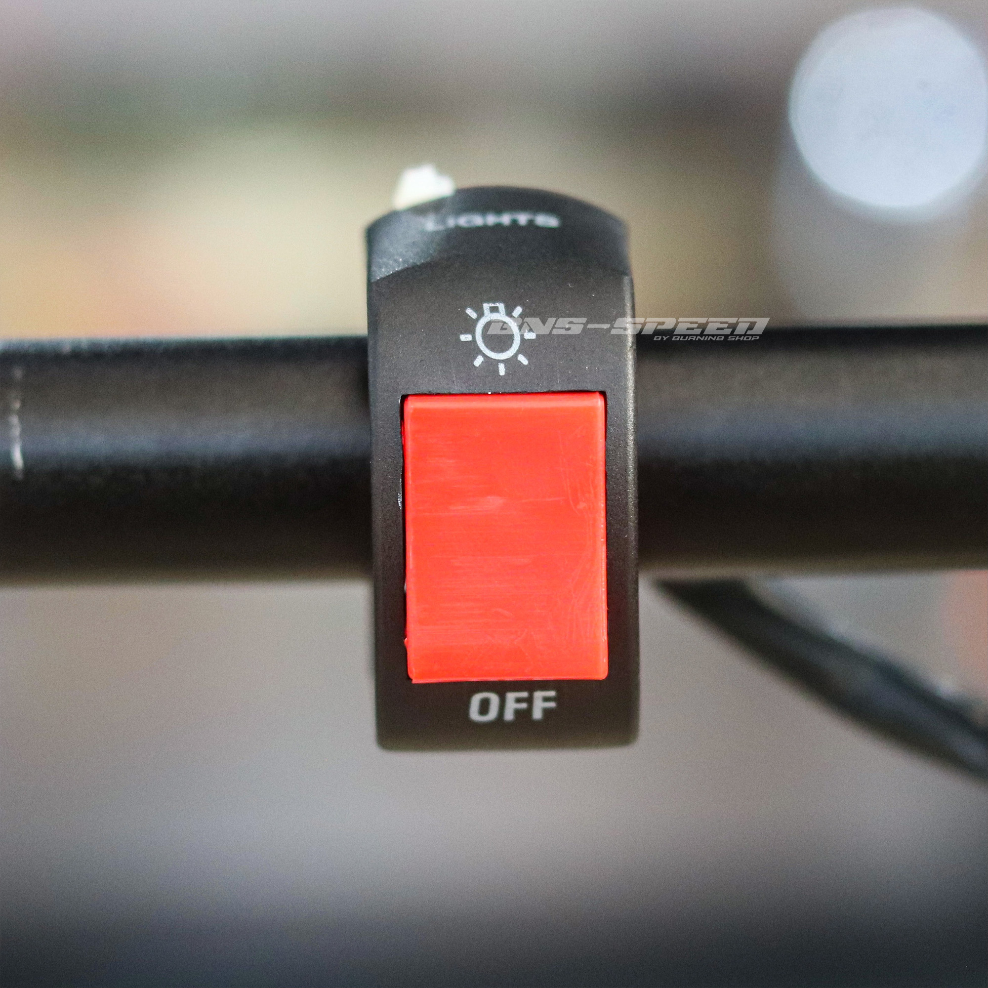 สวิตช์ไฟเปิด ปิด FX MOTOR (OFF LIGHT) - สีแดง