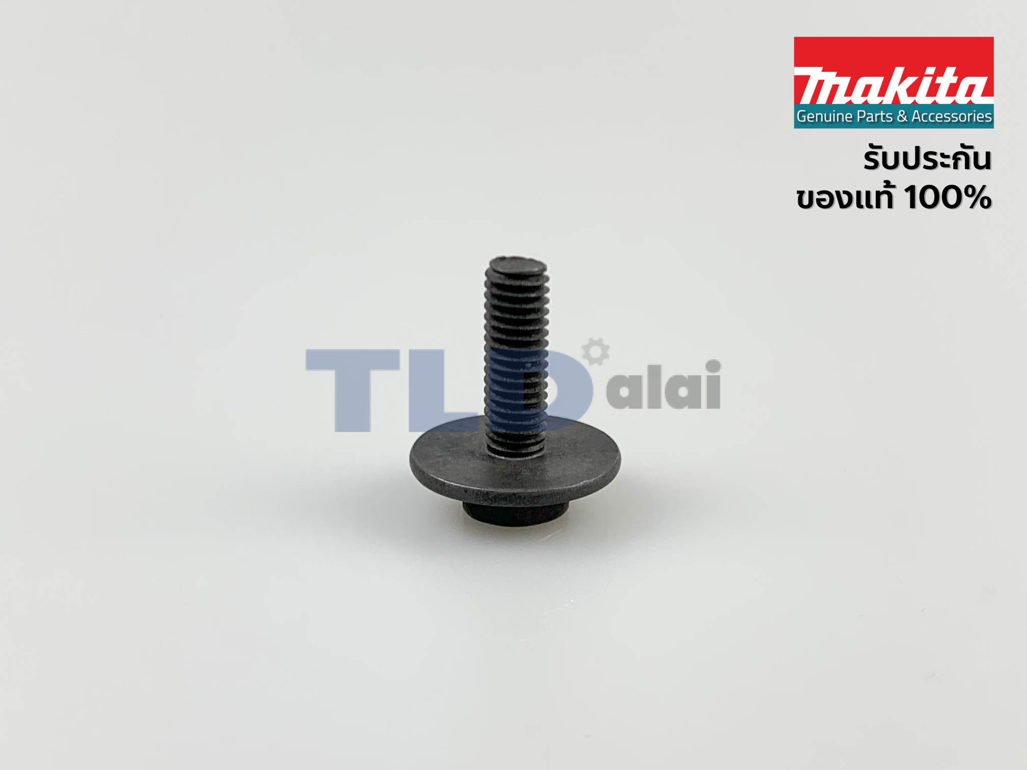 น็อตประกับใบ (แท้) (266510-9) เครื่องตัดคอนกรีต Makita มากีต้า รุ่น 4100NH2, NH3, KB, M4100, M4101, M0400, DCC500 - Maktec รุ่น MT413 M6x18 (266510-9) (อะไหล่แท้ 100%) HEX. SOCKET HEX. BOLT M6X18