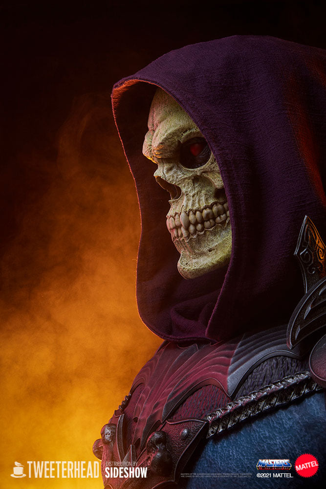 [สั่งจอง]Tweeterhead 907435 1/1 Life-Size Bust : Skeletor