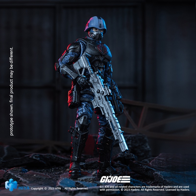 [สั่งจอง] HIYA Exquisite Mini Series EMG0146 1/18 ( 4 Inch ) : G.I.JOE - Cobra Trooper