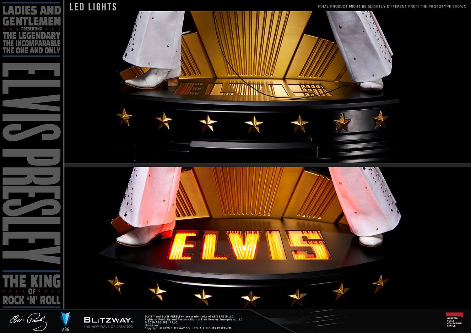 [สั่งจอง]Blitzway BW-SS-20701 1/4 : Elvis Aaron Presley Statue