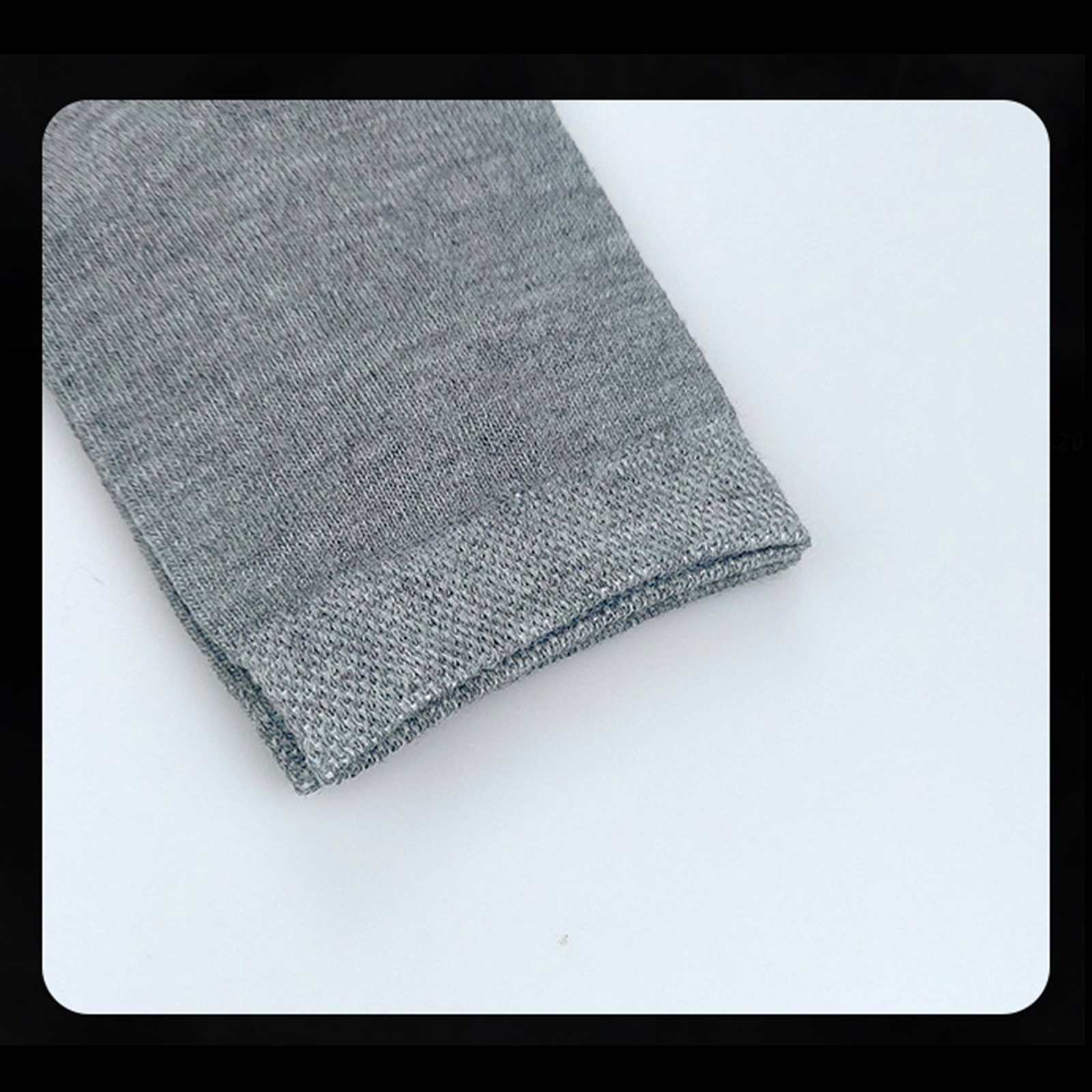 ถุงเท้าผู้ชาย เหนือข้อเท้า FreeSize สีพื้น 1คู่(2ข้าง) ถุงเท้าผ้าฝ้าย ระบายอากาศดี ลดกลิ่นอับ